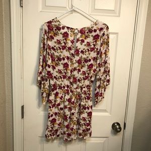 American Eagle flower romper